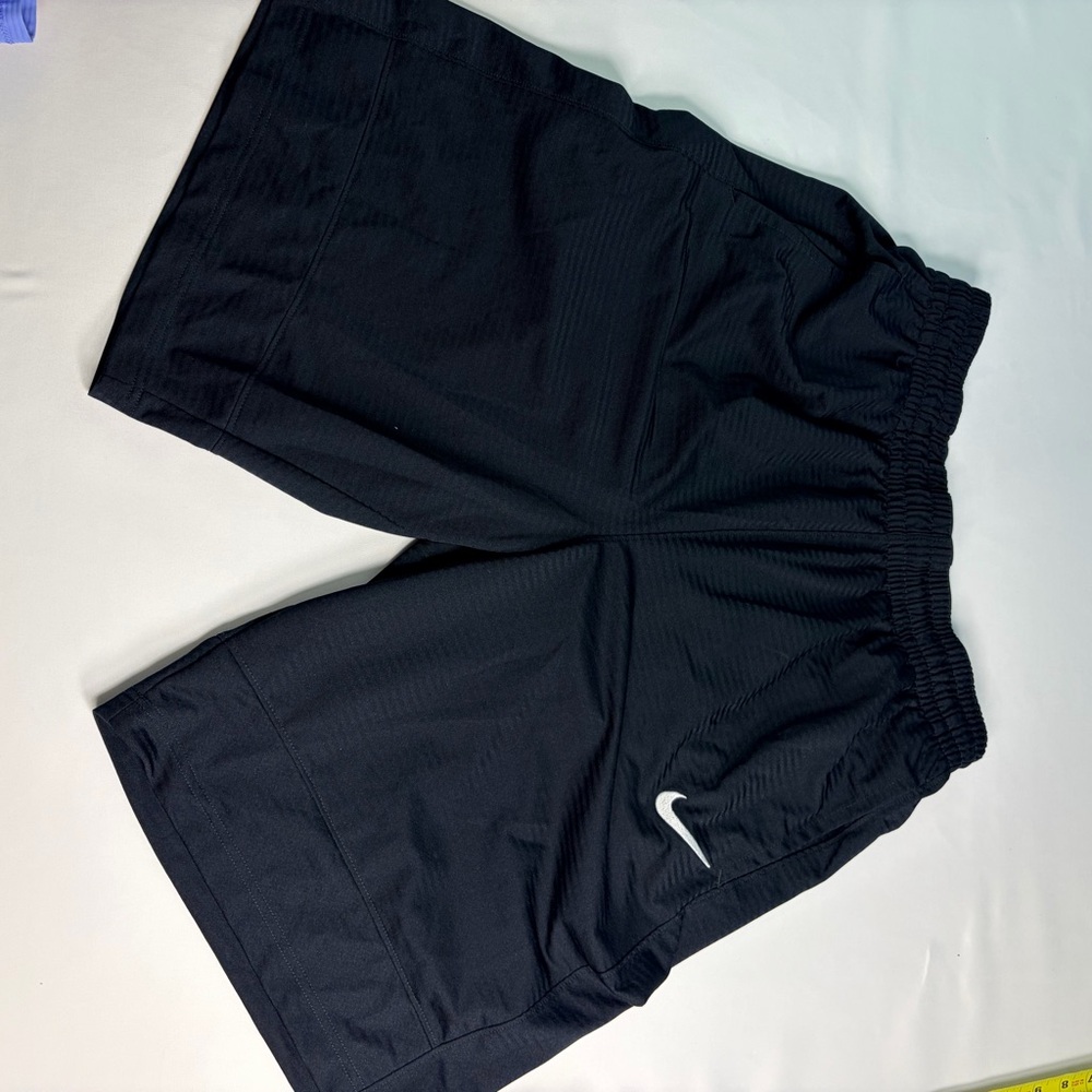 Nike Black Sports Shorts with White Logo